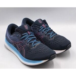 ASICS EvoRide 2 Womens‎ 9.5 Running Blue Shoes 1012A891 FlyteFoam Lightweight
